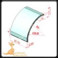 40X40 CORNER CONNECTION COVER WIDE, Profile Fasteners