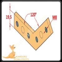 45X45 120° FITTING PIECE, Profile Fasteners