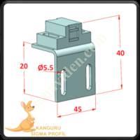 CHANNEL 6 MAGNET SET, Profile Fasteners