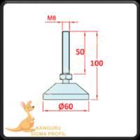 M8 PLASTIC FOOT, Conveyor Systems