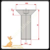 M10 CELL BOLT 30 MM,