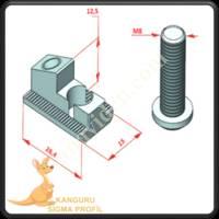 CHANNEL 8 IN-CHANNEL CONNECTION, Profile Fasteners