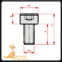 M4 IMBUS BOLT 8 MM,