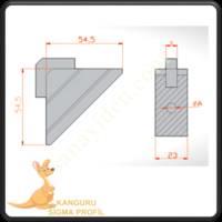 30X30 NARROW CORNER CONNECTION, Profile Fasteners