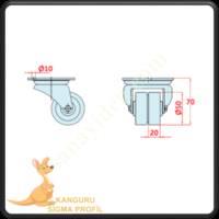 Ø50 DOUBLE WHEEL, Conveyor Systems