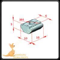 CHANNEL 6 T CHANNEL NUT M4,