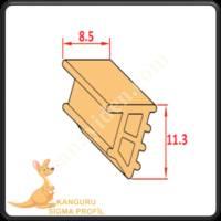 CHANNEL 8 GLASS FITTINGS, Profile Fasteners