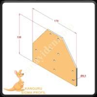 45X90 ÜÇ YÖNLÜ BAĞLANTI SACI, Bağlantı Sacları