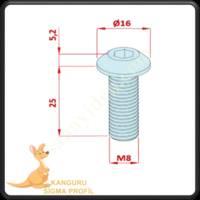 CHANNEL 8 FACE BOLT, Profile Fasteners