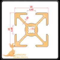 25X25 SIGMA PROFILE K6, Profile- Sheet-Casting