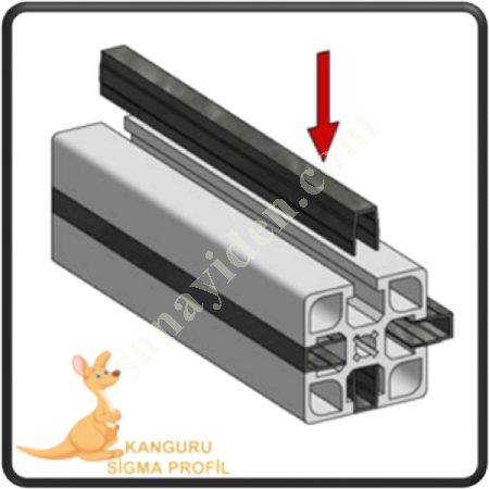 CHANNEL 6 CHANNEL FITTINGS, Profile Fasteners