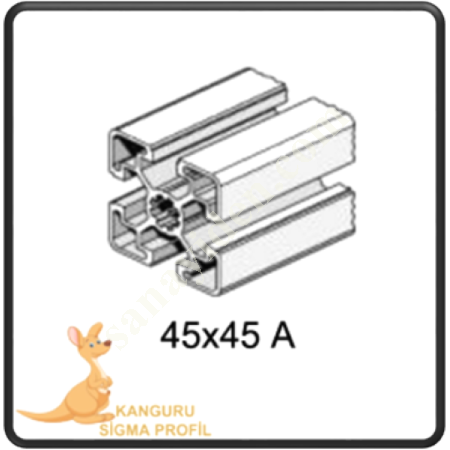 45X45 HEAVY SIGMA PROFILE K10, Profile- Sheet-Casting