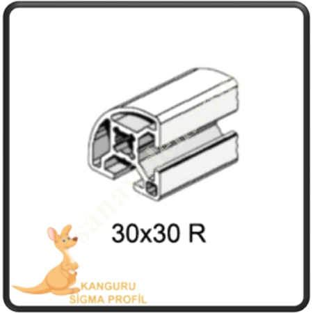 30X30 RADIUS SIGMA PROFILE K8, Profile- Sheet-Casting