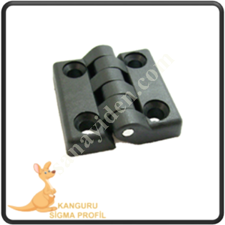 45X45 PLASTIC HINGE, Profile Fasteners