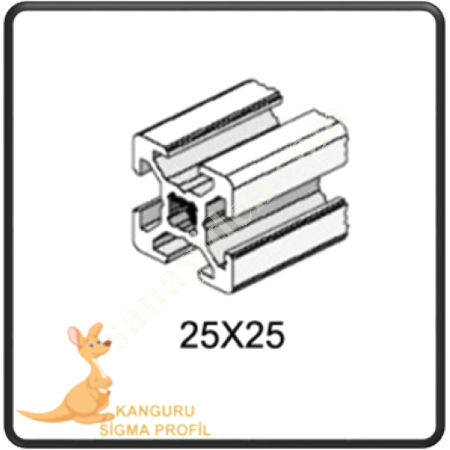 25X25 SIGMA PROFILE K6, Profile- Sheet-Casting