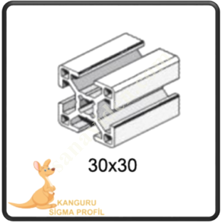 30X30 SIGMA PROFILE K8, Profile- Sheet-Casting