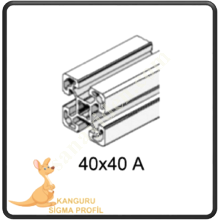 40X40 HEAVY SIGMA PROFILE K8, Profile- Sheet-Casting