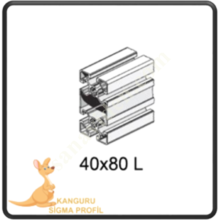 40X80 LIGHT SIGMA PROFILE K10, Profile- Sheet-Casting