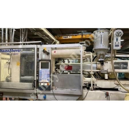 250 TON KRAUSS MAFFEI KM 250-1400 C2, Plastic Injection Molding Machines