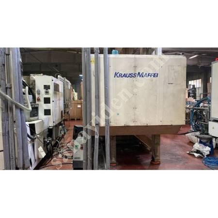 250 TON KRAUSS MAFFEI KM 250-1400 C2, Plastic Injection Molding Machines