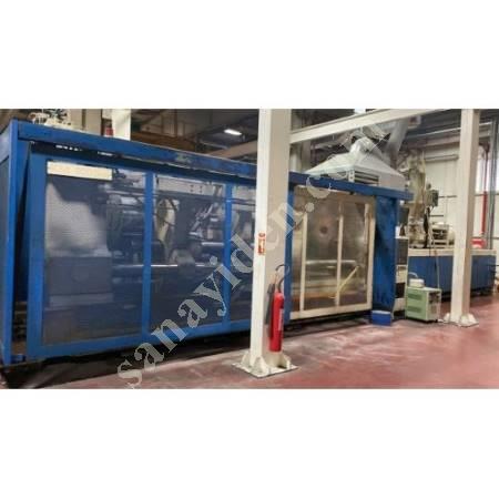 1000 TON KRAUSS MAFFEI KM 1000-5700M PLASTIC INJECTION MACHINE, Plastic Injection Molding Machines