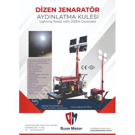 LED AYDINLATMA IŞIK KULESİ DİZEN MOTOR SAVUNMA ENDÜSTRİ A.Ş, Aydınlatmalar