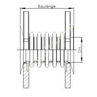 KOMP-LOS PTFE DÖNER FLANŞLILI PTFE KOMPANSATÖRLER, Hortum - Boru - Bağlantı Parçaları