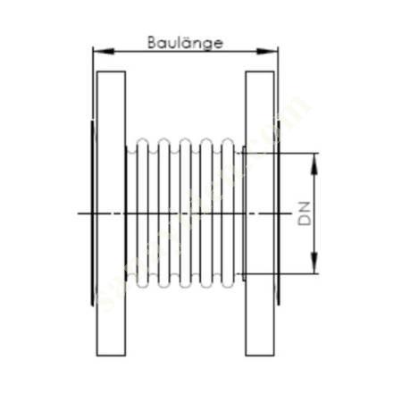 KOMP-LOS VA ROTARY FLANGED STAINLESS STEEL COMPENSATORS, Hose - Pipe - Fittings