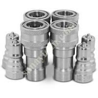 AUTOMATIC COUPLING SET HYDRAULIC QUICK COUPLING STAINLESS STEEL,