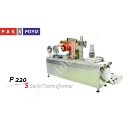 FULL AUTOMATIC CHAIN THERMOFORM PACKAGING MACHINE P220, Filling - Unloading Machines