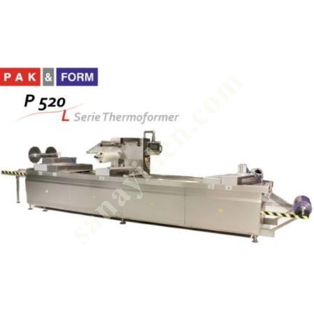 TAM OTOMATİK ZİNCİRLİ TERMOFORM AMBALAJ MAKİNASI P520 L, Shrink Makinesi