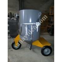 MOBILE PRESSURE SANDBLASTING MACHINE (AIR SANDBLASTING), Mobile Portable Sandblasting