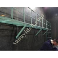 SANDBLASTING ROOM, Sandblasting Room And Halls