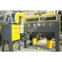 CABINET TYPE PRESSURE SANDBLASTING MACHINE,