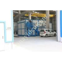 SANDBLASTING ROOM, Sandblasting Room And Halls