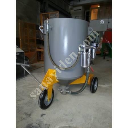 MOBILE PRESSURE SANDBLASTING MACHINE (AIR SANDBLASTING), Mobile Portable Sandblasting