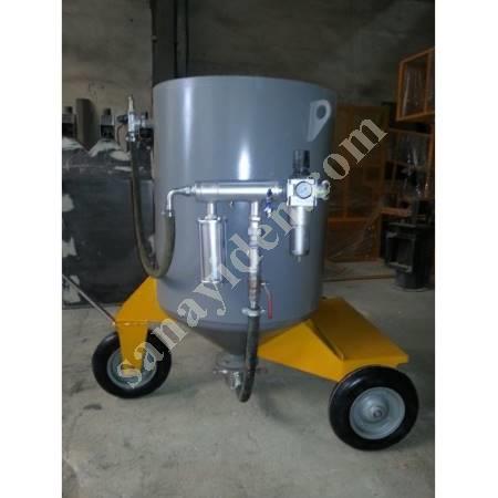 MOBILE PRESSURE SANDBLASTING MACHINE (AIR SANDBLASTING), Mobile Portable Sandblasting