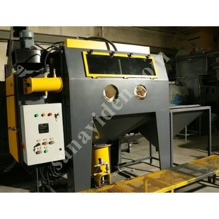 CABINET TYPE PRESSURE SANDBLASTING MACHINE, Cabin Type Sandblasting