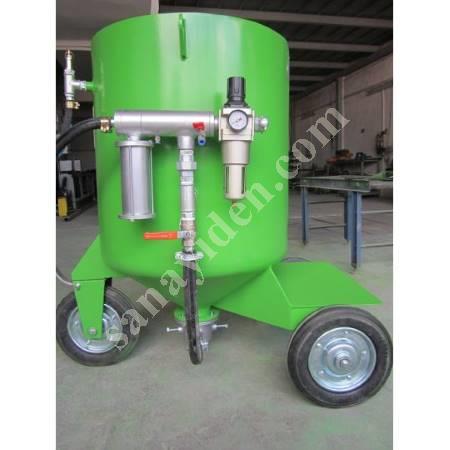 MOBILE PRESSURE SANDBLASTING MACHINE (AIR SANDBLASTING), Mobile Portable Sandblasting