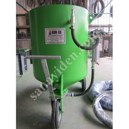 MOBILE PRESSURE SANDBLASTING MACHINE (AIR SANDBLASTING), Mobile Portable Sandblasting