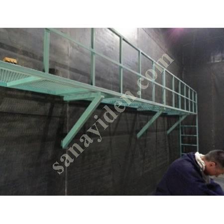 SANDBLASTING ROOM, Sandblasting Room And Halls