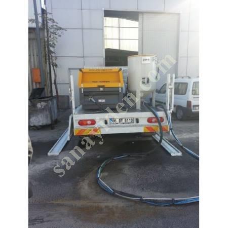 MOBILE PRESSURE SANDBLASTING MACHINE (AIR SANDBLASTING), Mobile Portable Sandblasting