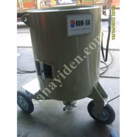 MOBILE PRESSURE SANDBLASTING MACHINE (AIR SANDBLASTING), Mobile Portable Sandblasting