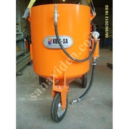 MOBILE / PORTABLE / MOBILE PRESSURE SANDBLASTING MACHINE, Mobile Portable Sandblasting