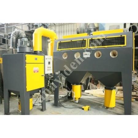 CABINET TYPE PRESSURE SANDBLASTING MACHINE, Cabin Type Sandblasting