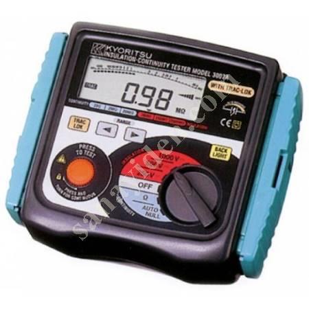 KYORITSU MODEL 3007A INSULATION RESISTANCE TESTER, Test And Measurement Instruments