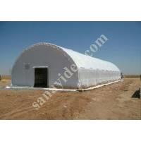 WAREHOUSE TENT AK RANGE TENTE TENT SYSTEMS, Building Construction