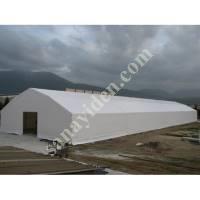 WAREHOUSE TENT AK RANGE TENTE TENT SYSTEMS, Building Construction