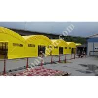 TRANSPARENT CANVAS AK CANVAS AWNING TENT SYSTEMS, Building Construction