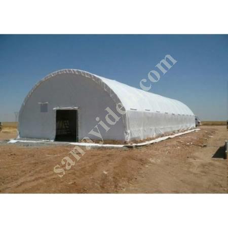 WAREHOUSE TENT AK RANGE TENTE TENT SYSTEMS, Building Construction